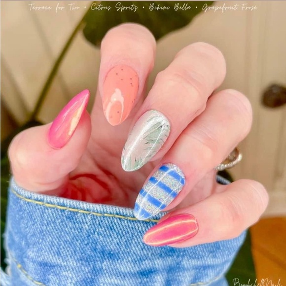 *Exclusive* Color Street: Terrace for Two | Coral Orange Pink Summer Bronze - Picture 11 of 12